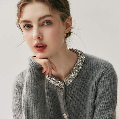 Elanisse – Merino & Cashmere Cardigan