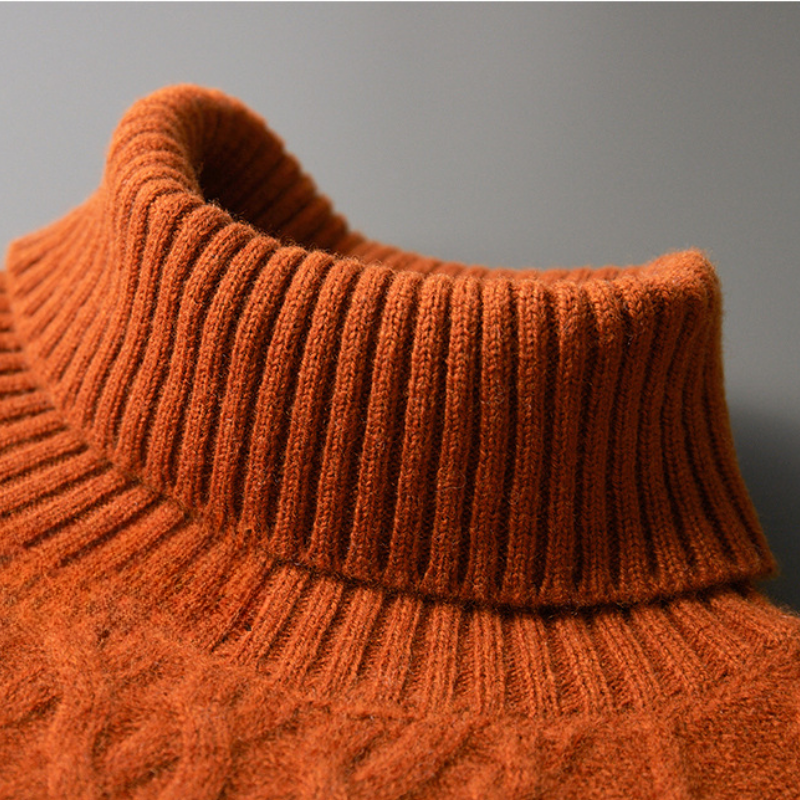 Hadrian - Merino Wool Turtleneck Sweater