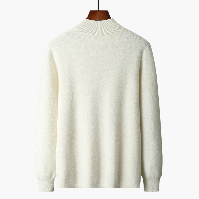 Soren - Merino Wool Zip Sweater