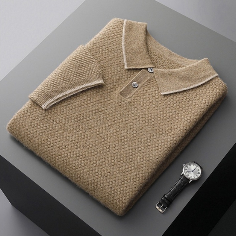 Quenric - Cashmere Polo Shirt