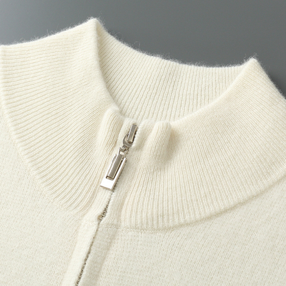 Soren - Merino Wool Zip Sweater