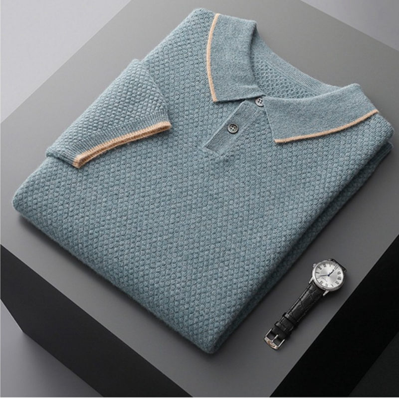 Quenric - Cashmere Polo Shirt