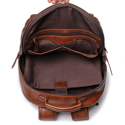 Corvina - Genuine Cowhide Leather Backpack